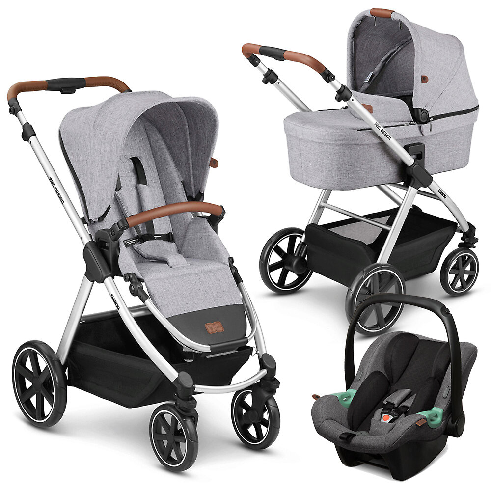 ABC Design Swing + Tulip i-Size - Серый (Graphite Grey - 2022)