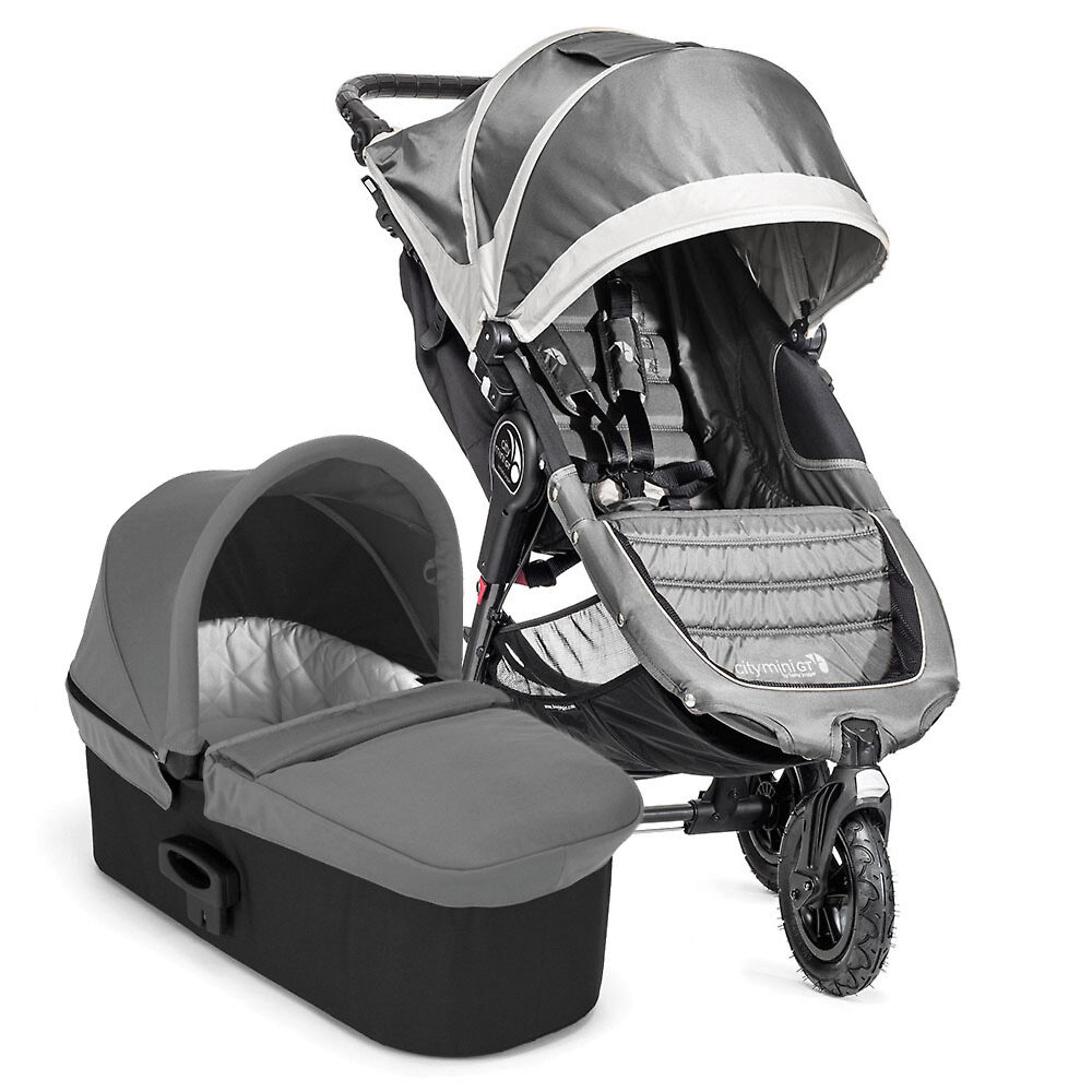 Baby Jogger City Mini GT - Серый (Steel Gray / Gray)