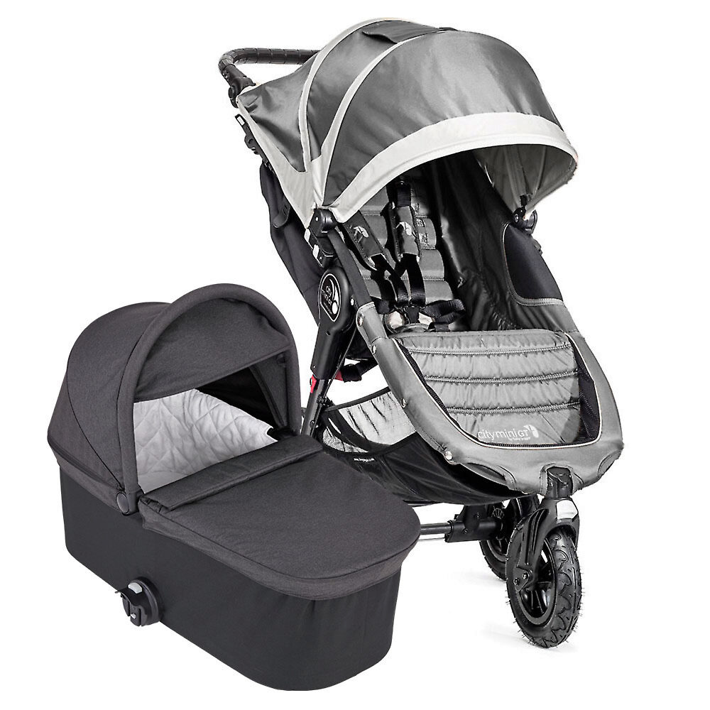 Baby Jogger City Mini GT - Серый (Steel Gray / Jet)