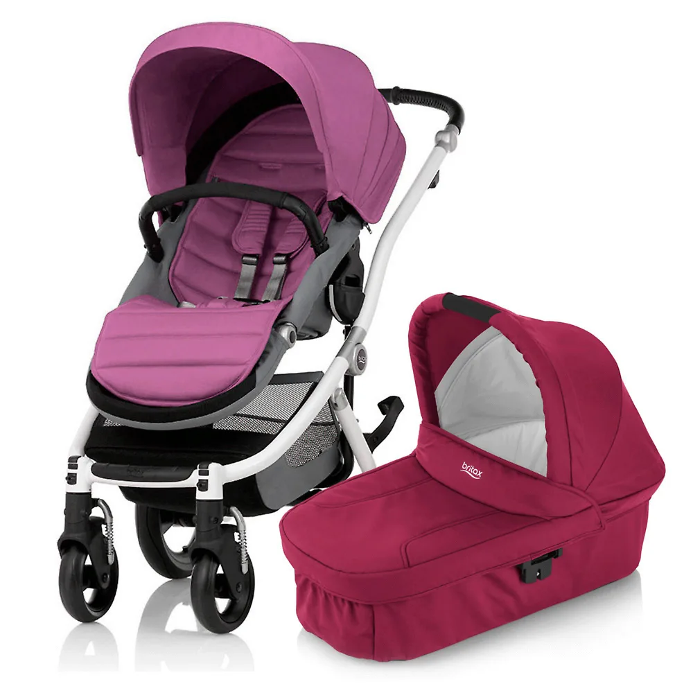 Britax Affinity 2 - Белая рама / Фиолетовый (Cool Berry / Mineral Purple)