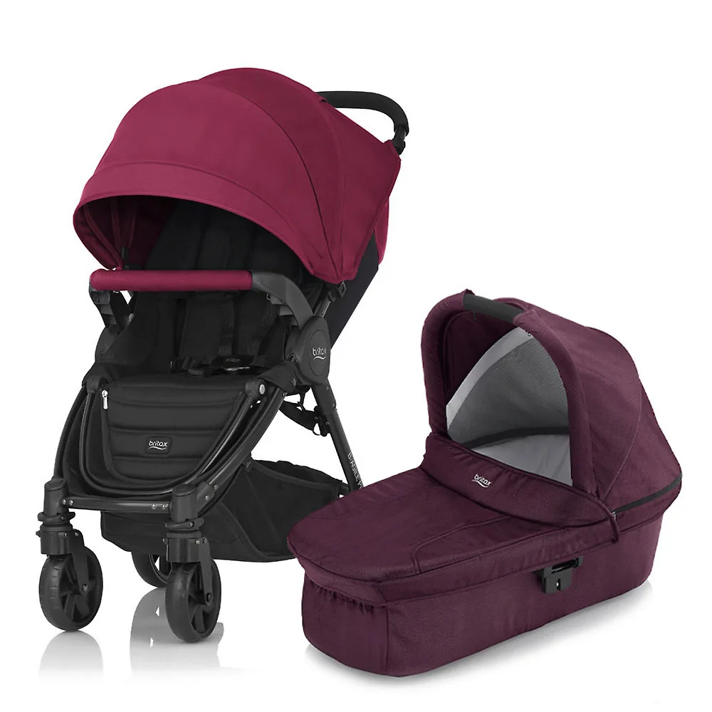 Britax B-Agile Plus - Винный (Wine Red / Wine Red Denim)