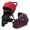 Britax B-Motion 3 Plus - Красный (Flame Red / Wine Red Denim)