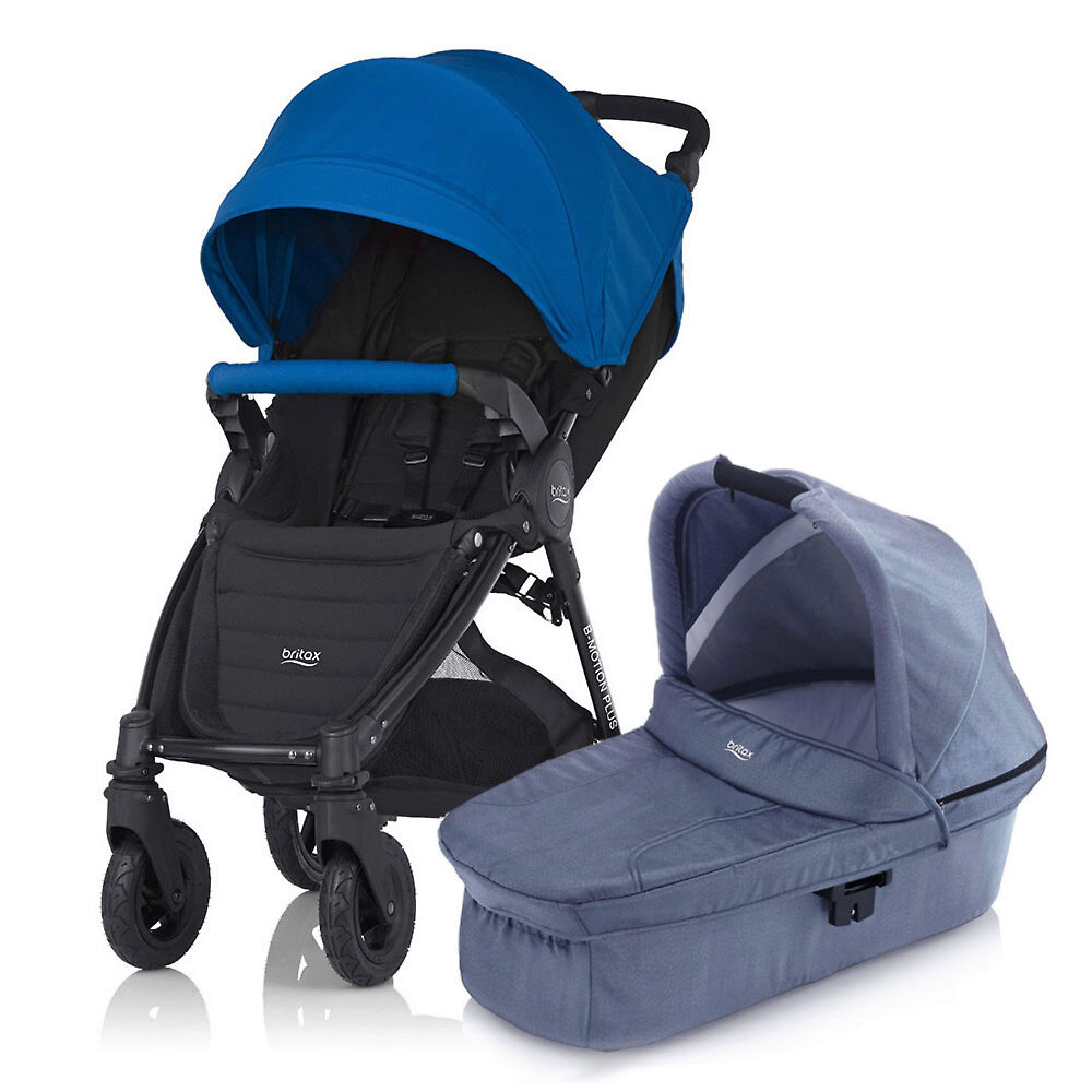 Britax B-Motion 4 Plus - Синий (Ocean Blue / Blue Denim)