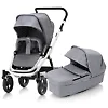Britax Römer Go Big 2 - Серый / Белая рама (Grey Melange / White)
