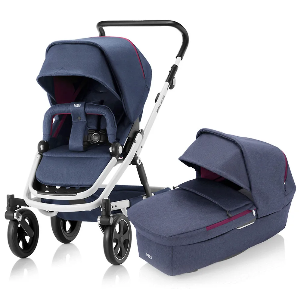 Britax Römer Go Big 2 - Синий / Фуксия (Oxford Navy)