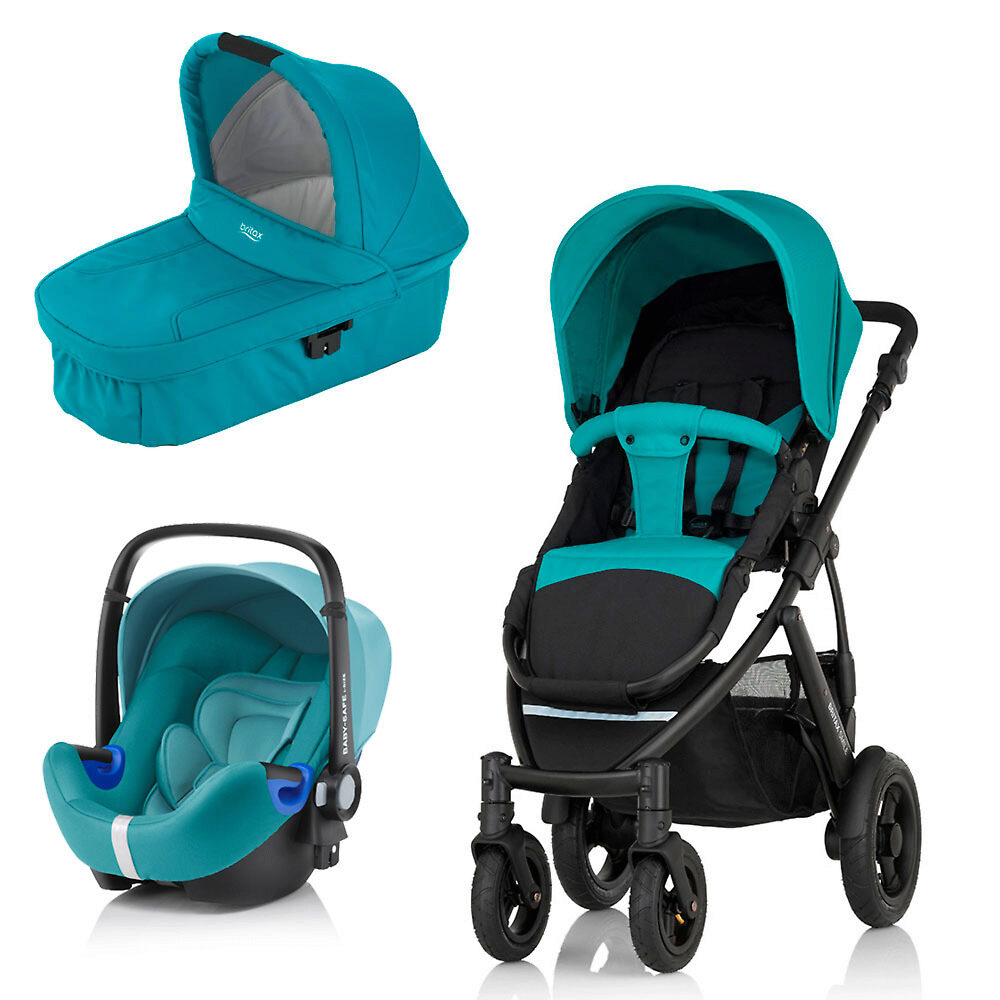 Britax Smile 2 + Baby Safe i-Size - Бирюзовый (Lagoon Green)