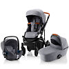 Britax Römer Smile 3 + Baby Safe 2 i-Size - Серый (Frost Grey)