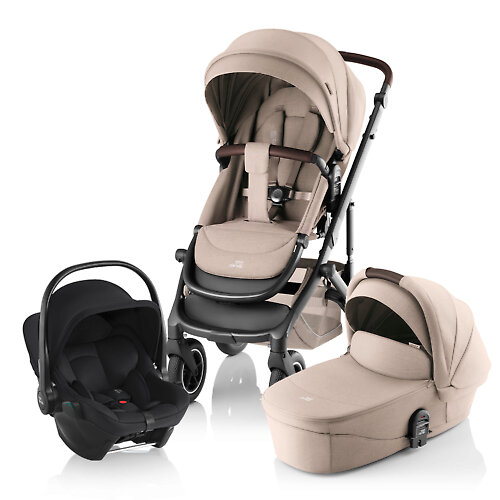 Britax Römer Smile 5Z + Baby-Safe Core - Песочный (Teak / 2025)