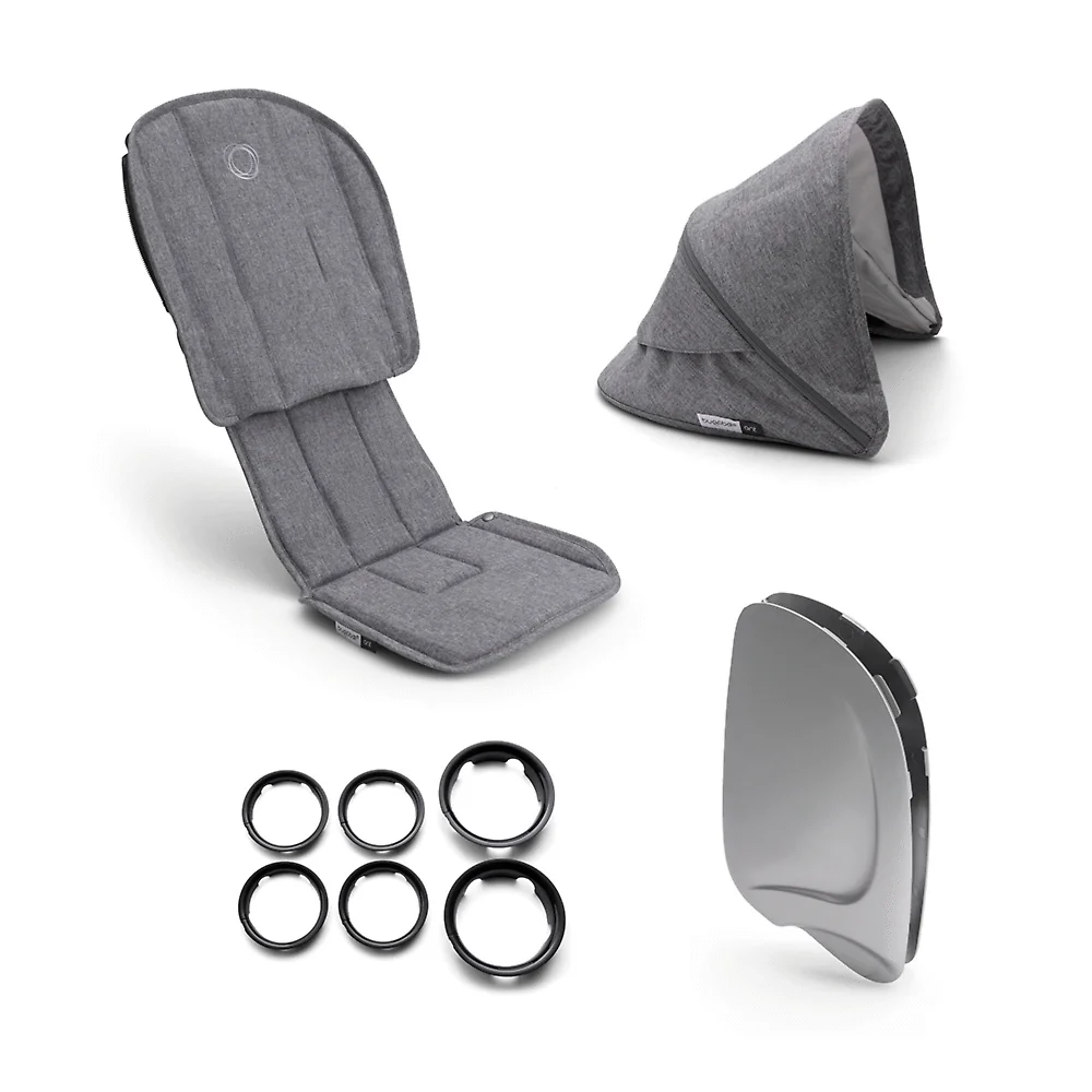 Комплект Bugaboo Style Set - Серый меланж (Grey Melange)