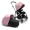 Bugaboo Bee 6 ALU - Чёрный / Розовый (Black / Soft Pink)