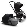 Bugaboo Bee 6 BLACK - Серый меланж / Чёрный (Grey Melange / Black)