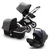 Bugaboo Fox 2 ALU - Чёрный / Серый Меланж (Black / Grey Melange)