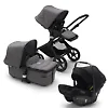 Bugaboo Fox 2 + Turtle Air - Серый Меланж (Grey Melange)