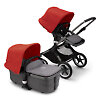 Bugaboo Fox 3 GRAPHITE - Серый Меланж / Красный (Grey Melange / Red)