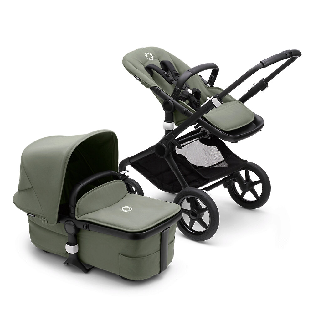 Bugaboo Fox 3 BLACK - Зелёный (Forest Green)