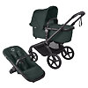 Bugaboo Fox 5 Renew - Чёрная рама / Зелёный (Black / Fern Green)