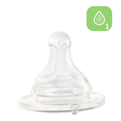 Сменная соска Chicco Physio - Медленный поток (0-2 месяцев / S)