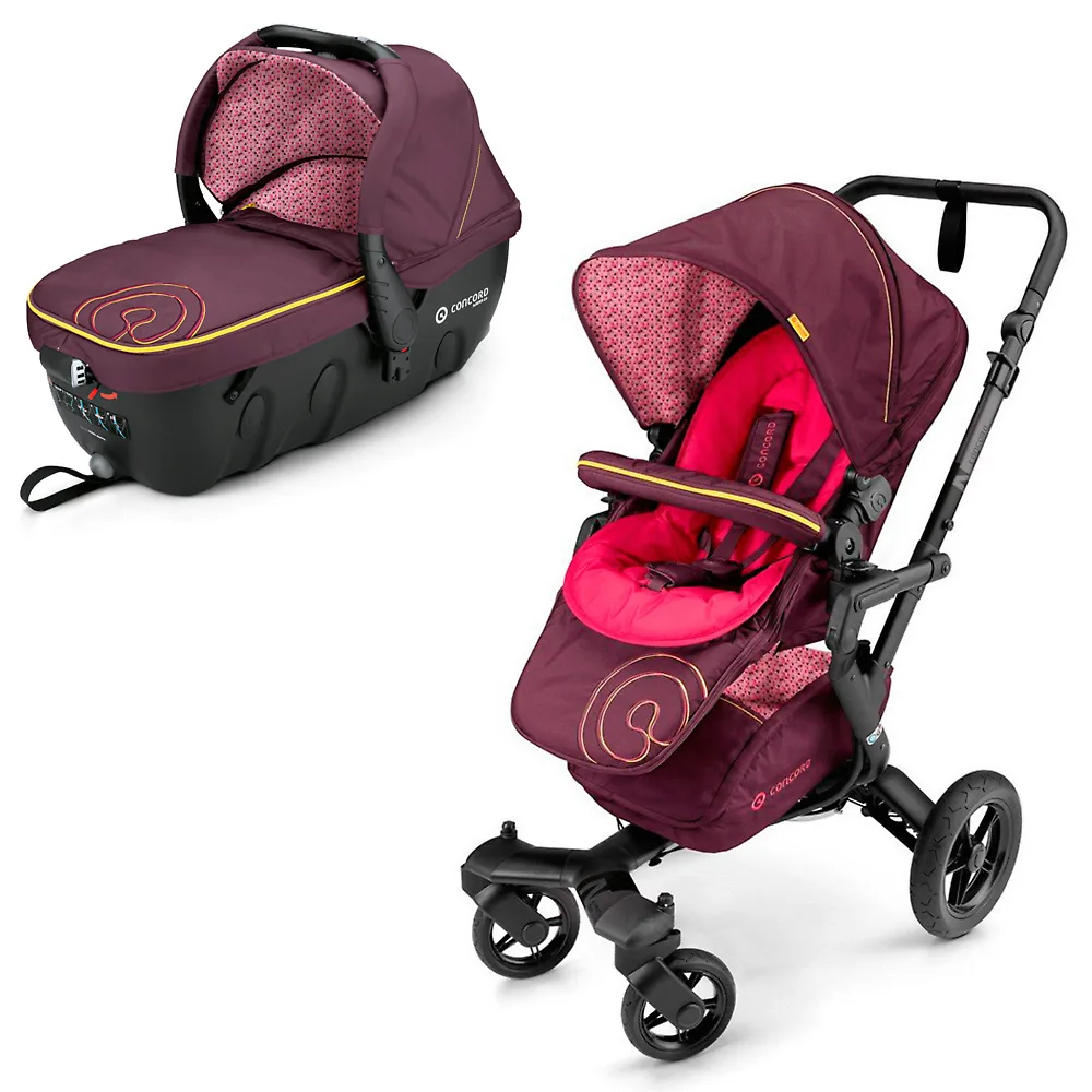 Concord Neo + Sleeper - Розовый (Rose Pink)