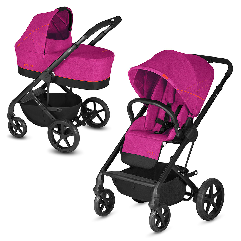 Cybex Balios S - Розовый (Passion Pink) / Без дождевика