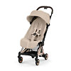 Cybex Coya - Бежевый / Золотистая рама (Cozy Beige / Rosegold / Style)