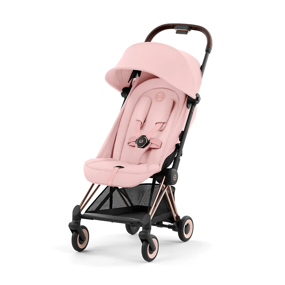 Cybex Coya - Розовый / Золотистое шасси (Peach Pink / Rose Gold)
