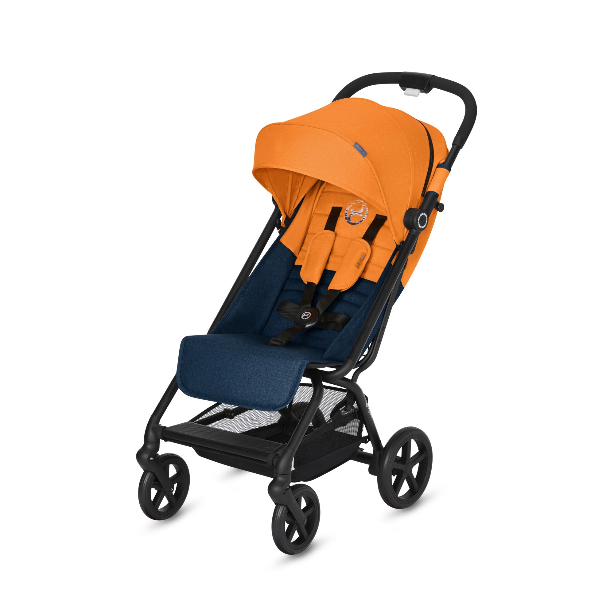 Cybex Eezy S Plus - Оранжевый / Синий (Tropical Blue)