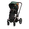 Cybex Priam III Fashion Collection - Золотистое шасси / Дизайнерская коллекция (Rosegold / Birds of Paradise)