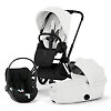 Cybex Priam Style + Cloud T i-Size - Белый / Чёрная рама (Off White / Matt Black)