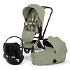 Cybex Priam Style + Cloud T i-Size - Зелёный / Золотистая рама (Sage Green / Rosegold)