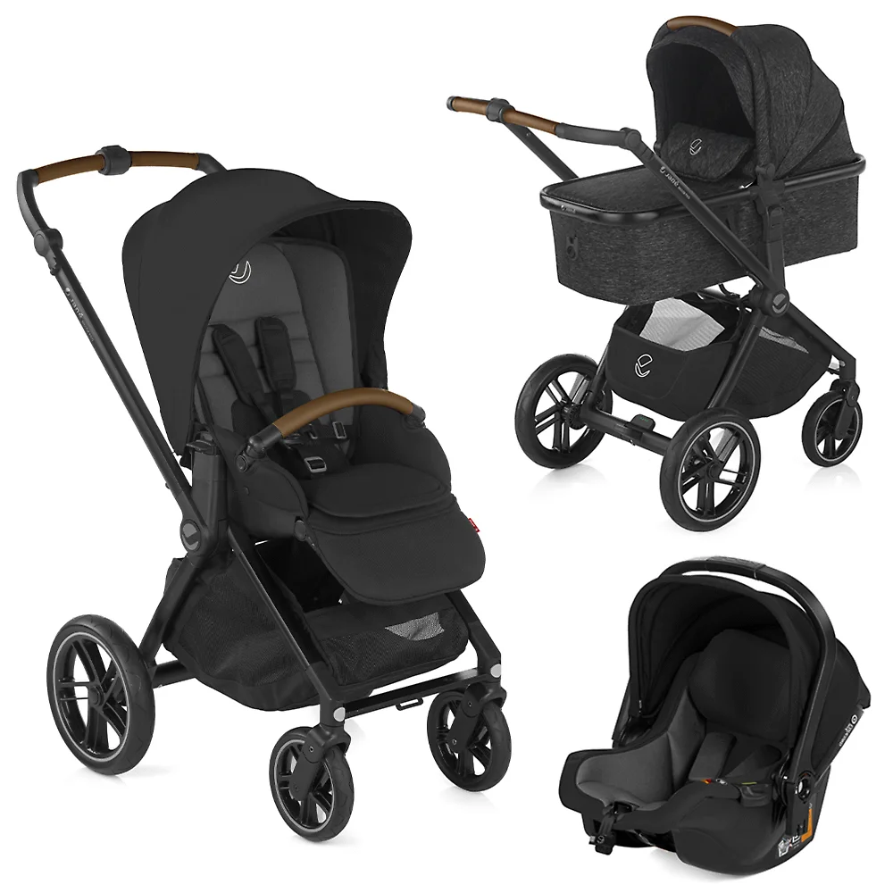 Jane Muum Pro + Concord Koos i-Size R1 - Чёрный (Cold Black)