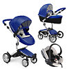 Mima Xari 3G + iZi Go Modular - Серебристое шасси / Синий (Aluminium / Royal Blue)