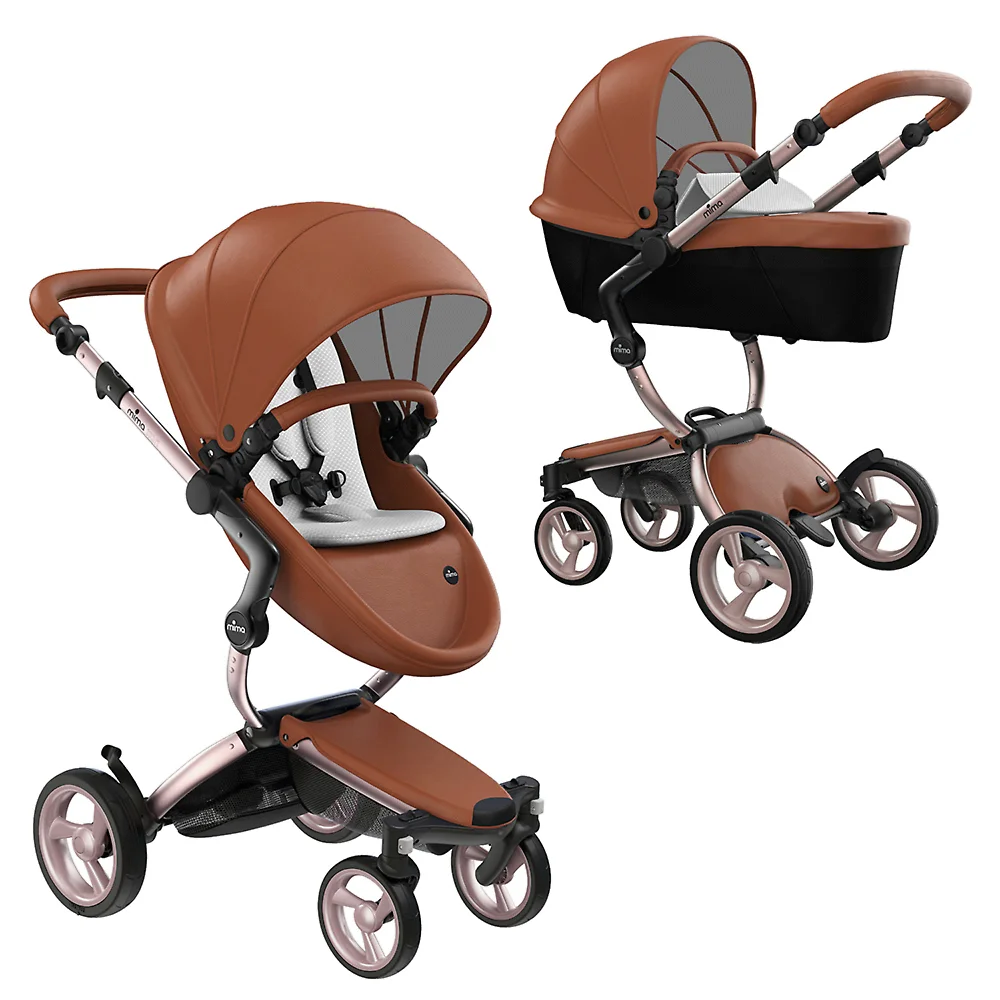 Mima Xari 4G SE - Коричневый / Шасси розовое золото (Camel / Rose Gold)