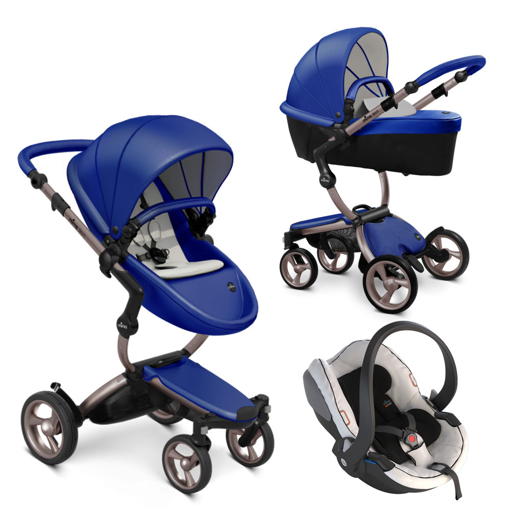 Mima Xari 3G Special Edition + iZi Go Modular - Золотистая рама / Синий (Rose Gold / Royal Blue)