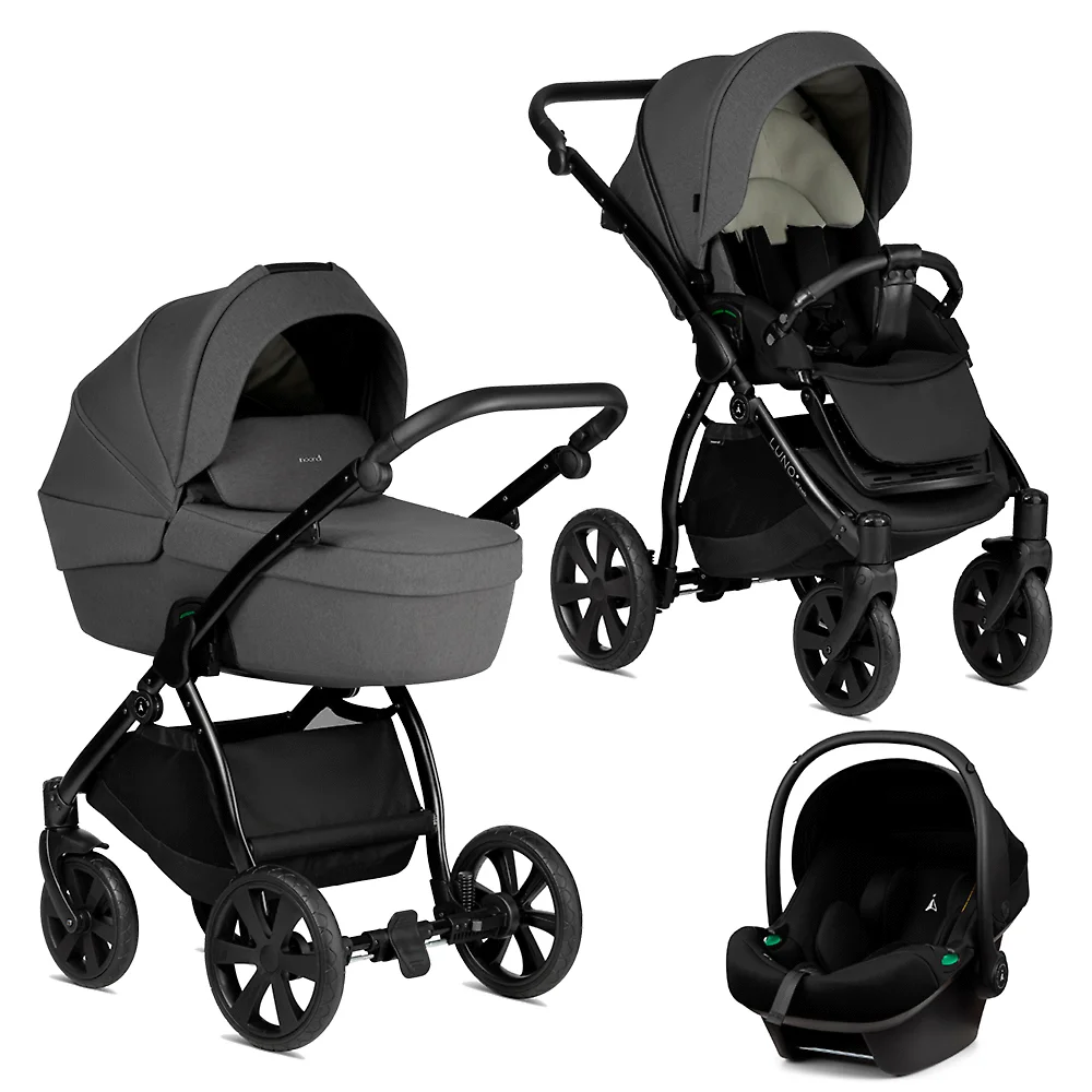 Noordi Luno All Trails + Terra i-Size - Графитовый (Ocean Wave)