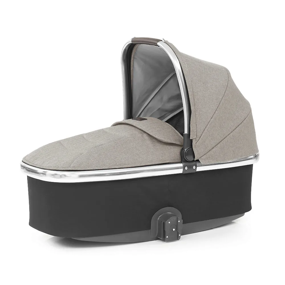 Oyster Carrycot - Бежевый (Chrome / Pebble)