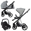 Roan Sol Vintage Luxury 2.0 + Maxi-Cosi Cabriofix i-size - Пепельный (Blue Tea)