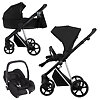 Roan Sol Vintage Luxury 2.0 + Maxi-Cosi Cabriofix i-size - Чёрный (Caviar Black)