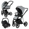 Roan Sol Vintage 2.0 + Maxi-Cosi Cabriofix i-size - Пепельный (Blue Tea / Blue Tea/ Grey)