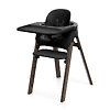 Stokke Steps Highchair - Черный / Коричневый (Black / Warm Brown)