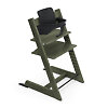 Stokke Tripp Trapp Highchair Complete - Зелёный мрамор / Бук (Marble Green / Black BS)