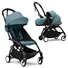 Stokke (BabyZen) YOYO3 - Бирюзовый / Чёрная рама (Aqua / Black Frame)