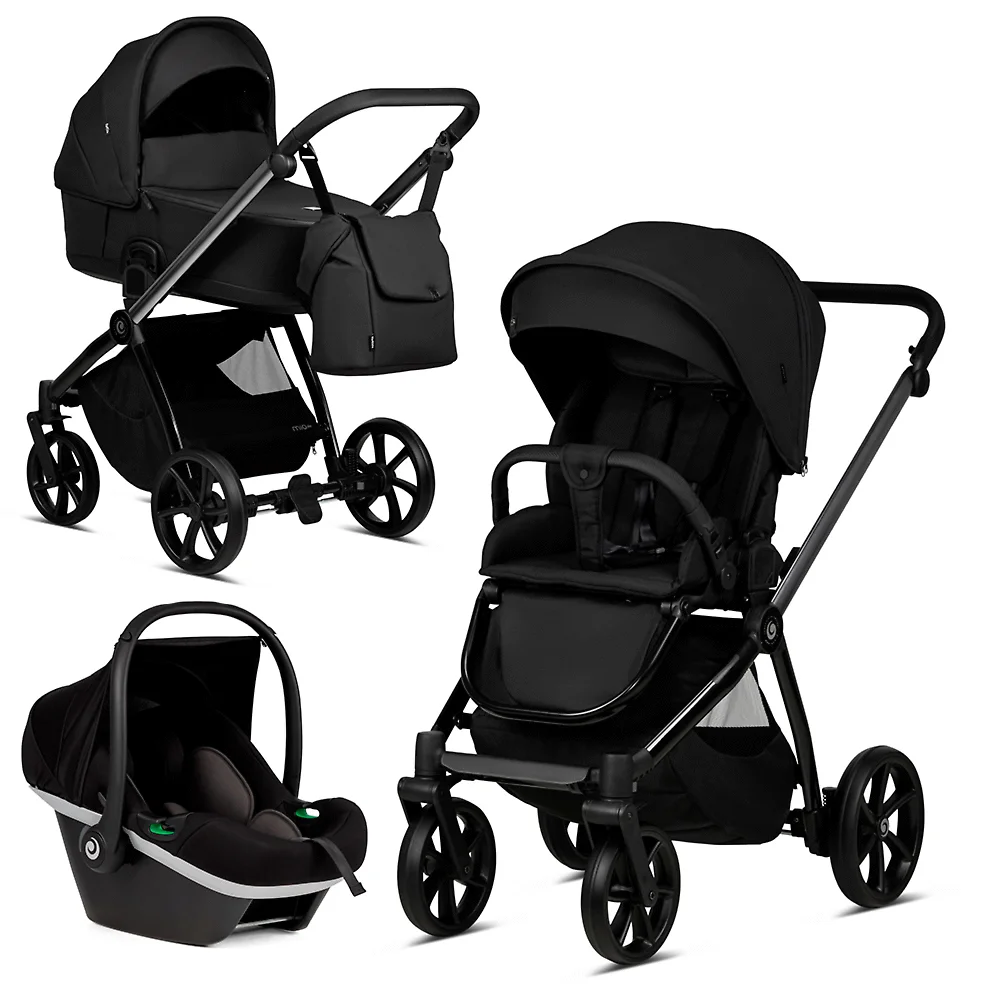 Tutis Mio Plus + Elo i-Size - Чёрный (Obsidian / Black Edition)