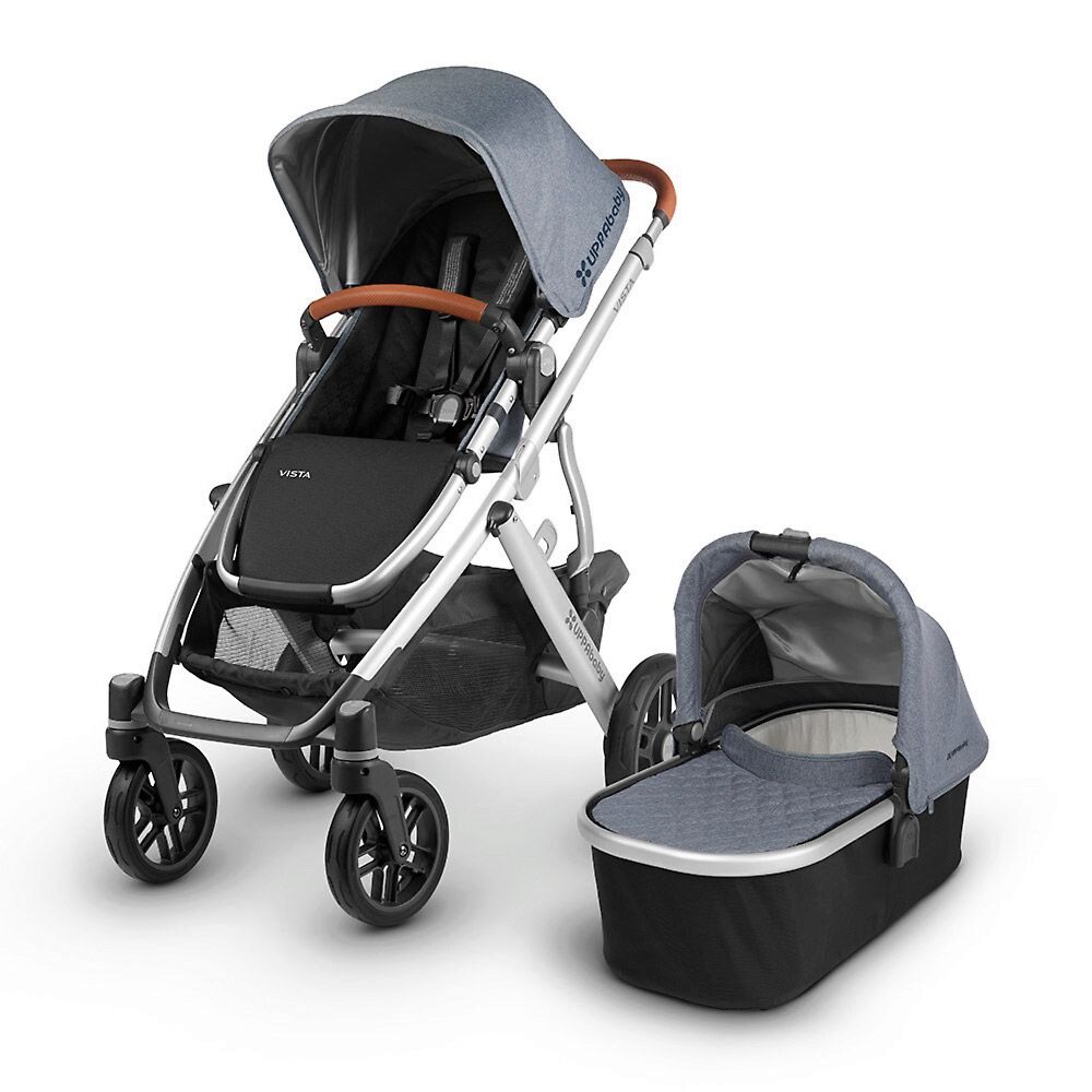 UPPAbaby Vista - Голубой меланж (Gregory - 2018)