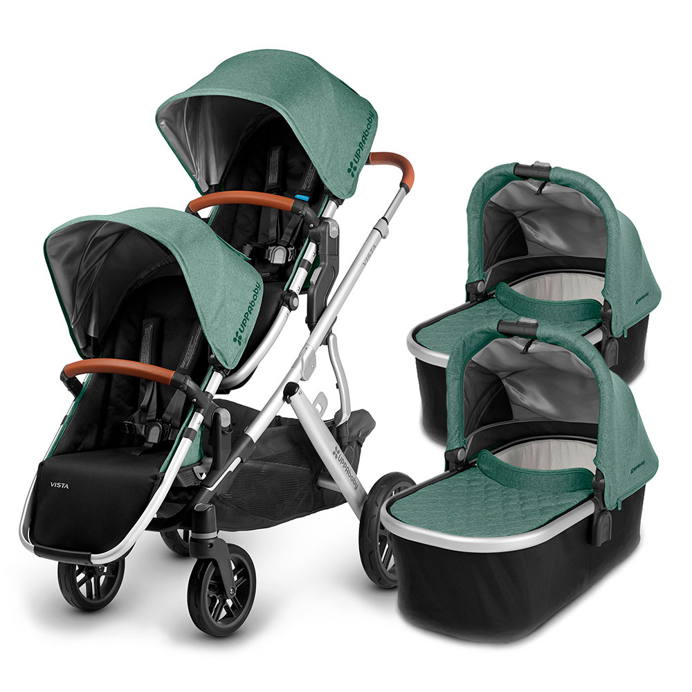 UPPAbaby Vista - Зелёный меланж (Emmett - 2018)