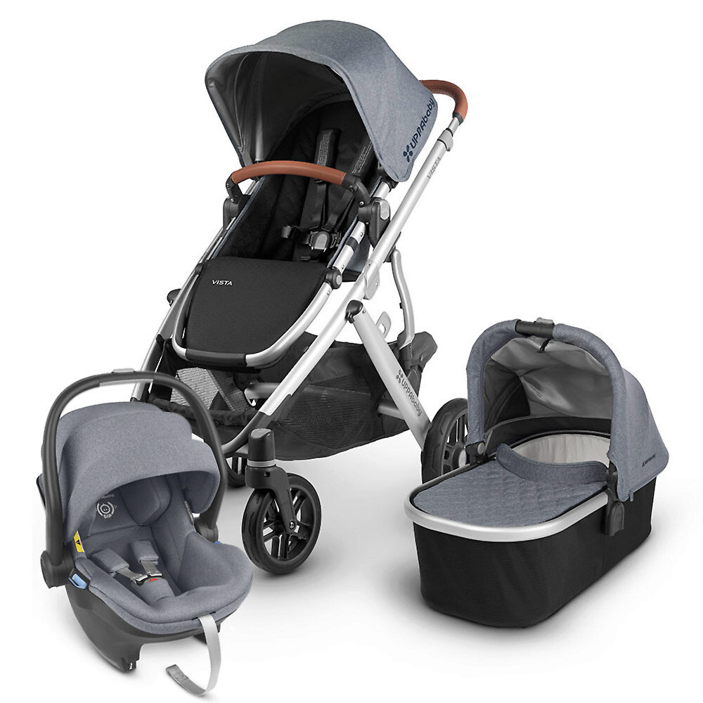 UPPAbaby Vista + Mesa i-Size - Голубой меланж (Gregory - 2018)
