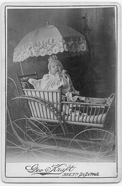 История детских колясок в фотографиях - 1891 год