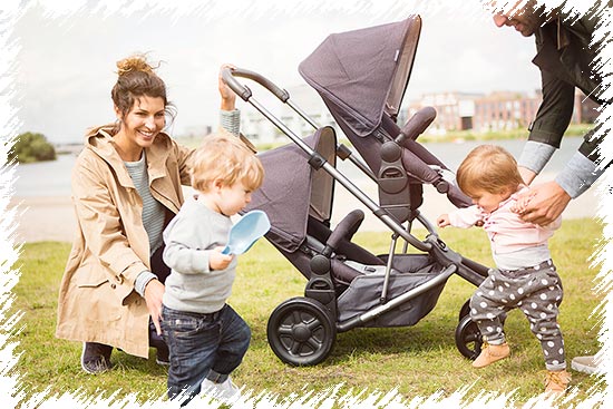 Детская коляска для погодков Easywalker Harvey