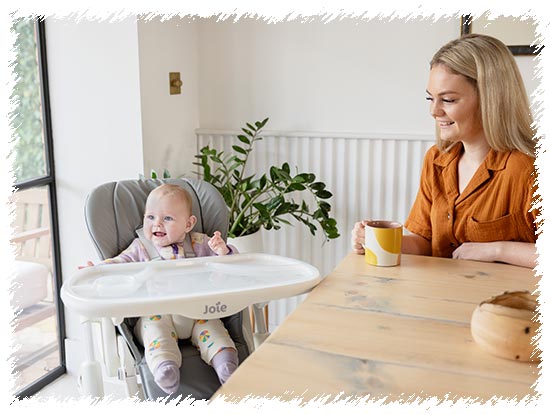 Стульчик для кормления Joie Mimzy Recline