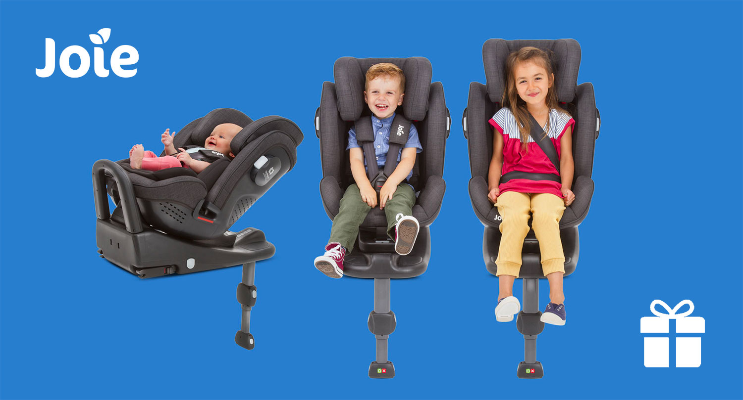 Выиграй автокресло Joie Stages Isofix