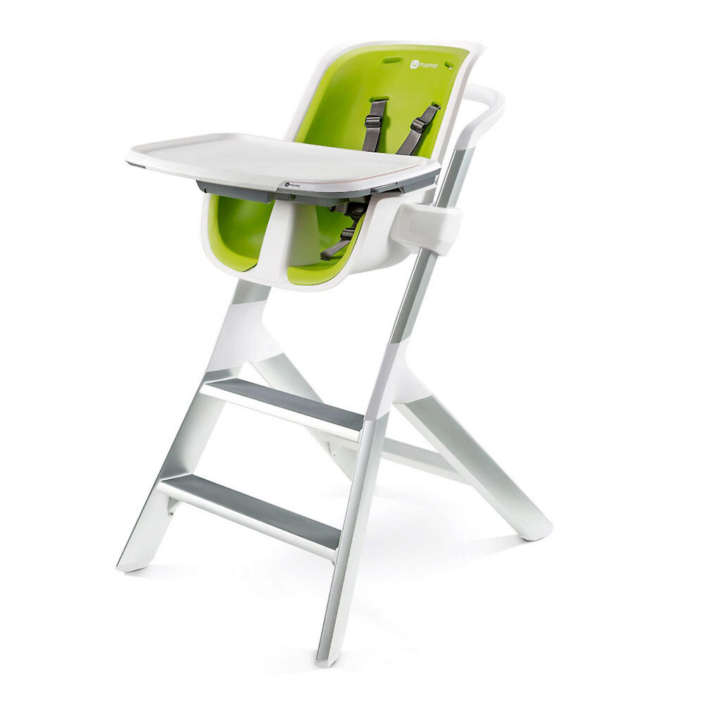 4moms High Chair - Белый / Зелёный (White / Green)
